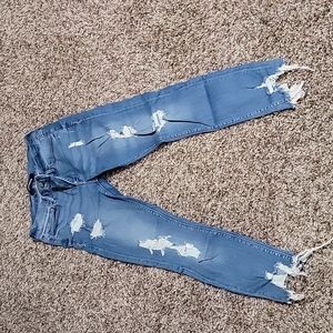 Express Brand Blue Jeans, cute for spring and summer